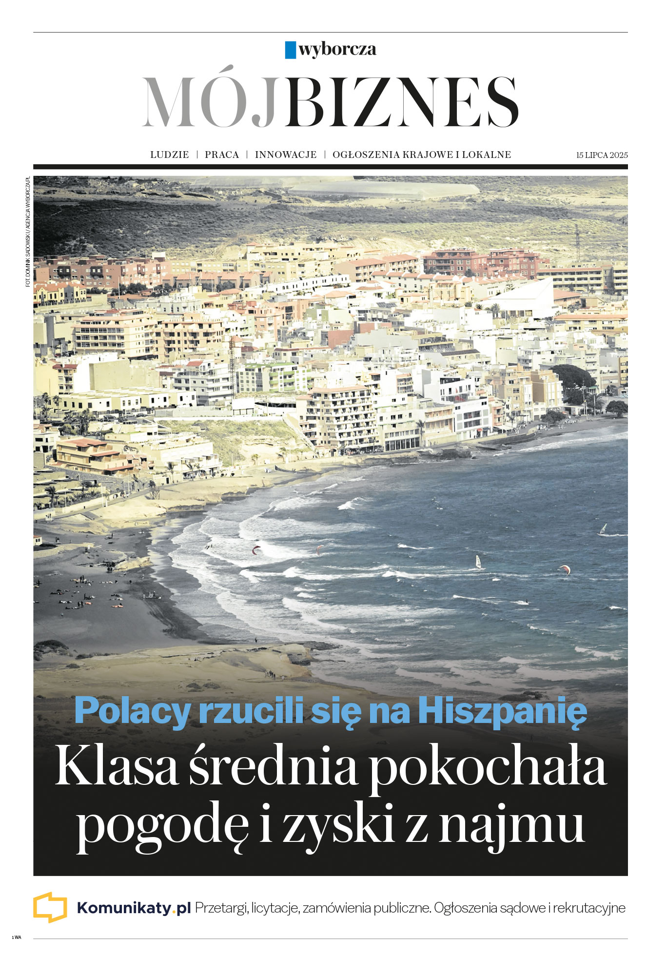 Mój Biznes, w każdy wtorek w Gazecie Wyborczej - Wyróżniony obraz