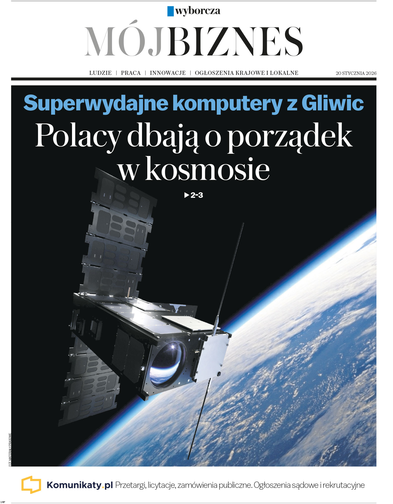 Mój Biznes, w każdy wtorek w Gazecie Wyborczej - Wyróżniony obraz