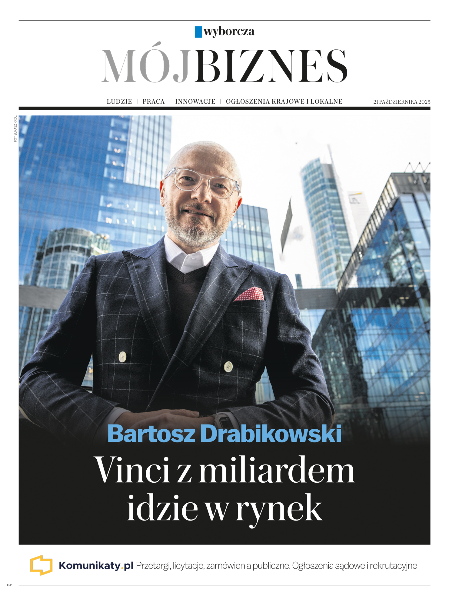 Mój Biznes, w każdy wtorek w Gazecie Wyborczej - Wyróżniony obraz