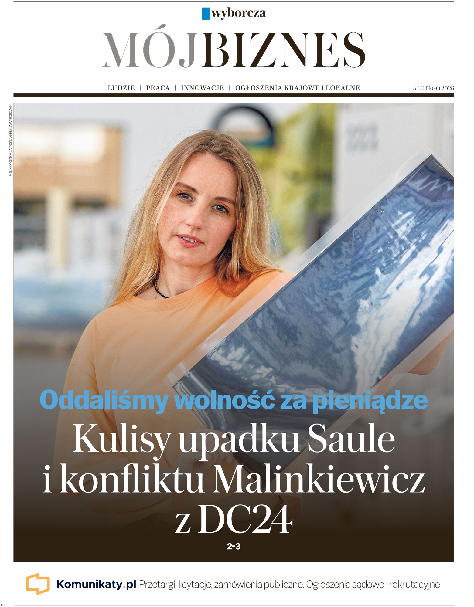 Mój Biznes, w każdy wtorek w Gazecie Wyborczej - Wyróżniony obraz