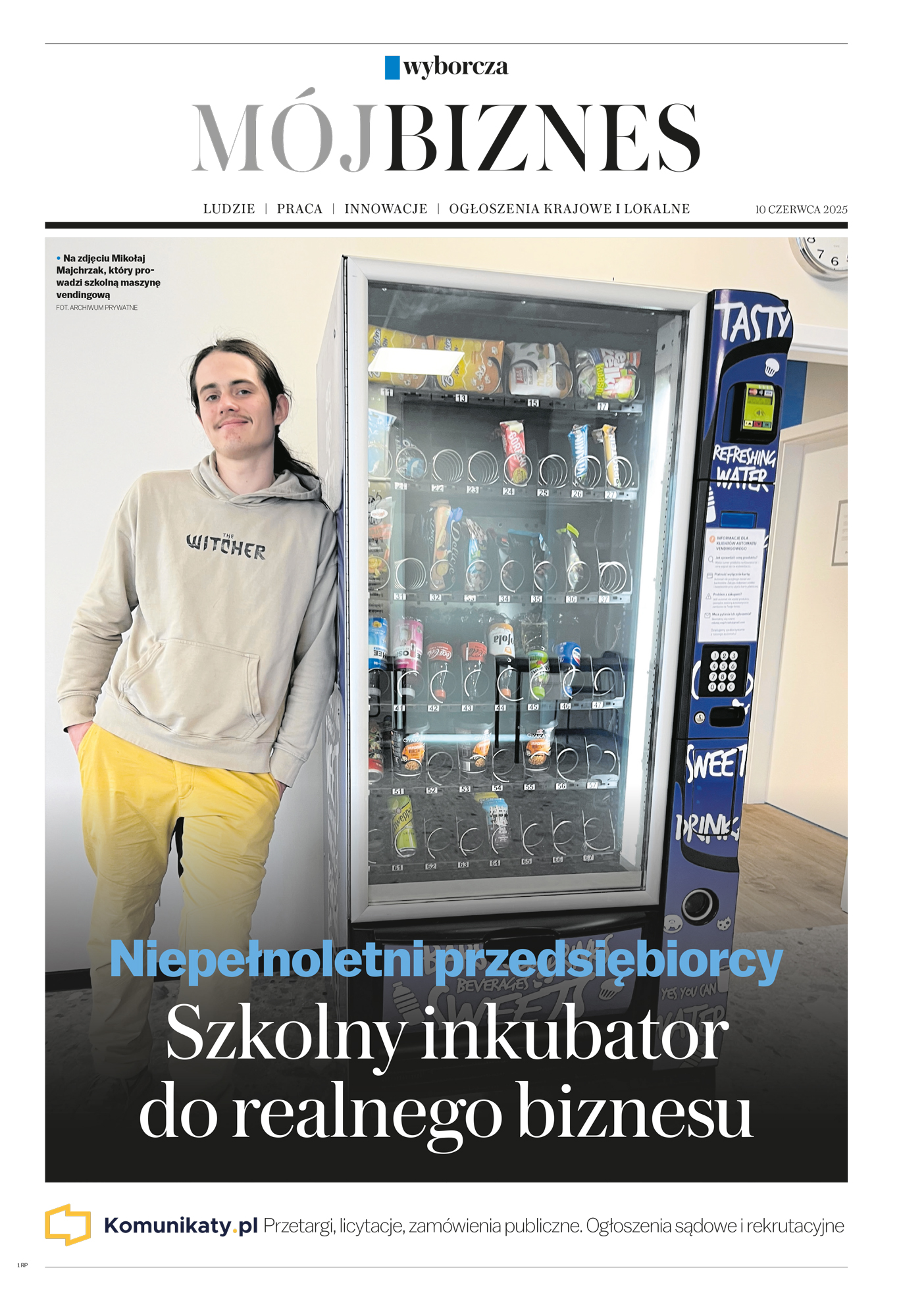 Mój Biznes, w każdy wtorek w Gazecie Wyborczej - Wyróżniony obraz