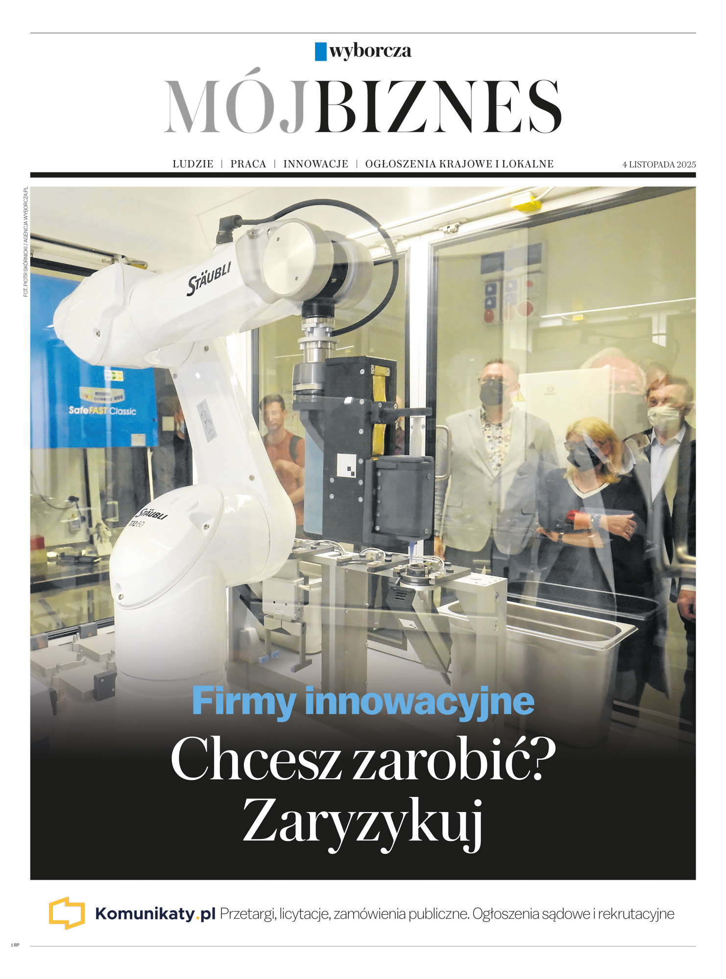 Mój Biznes, w każdy wtorek w Gazecie Wyborczej - Wyróżniony obraz