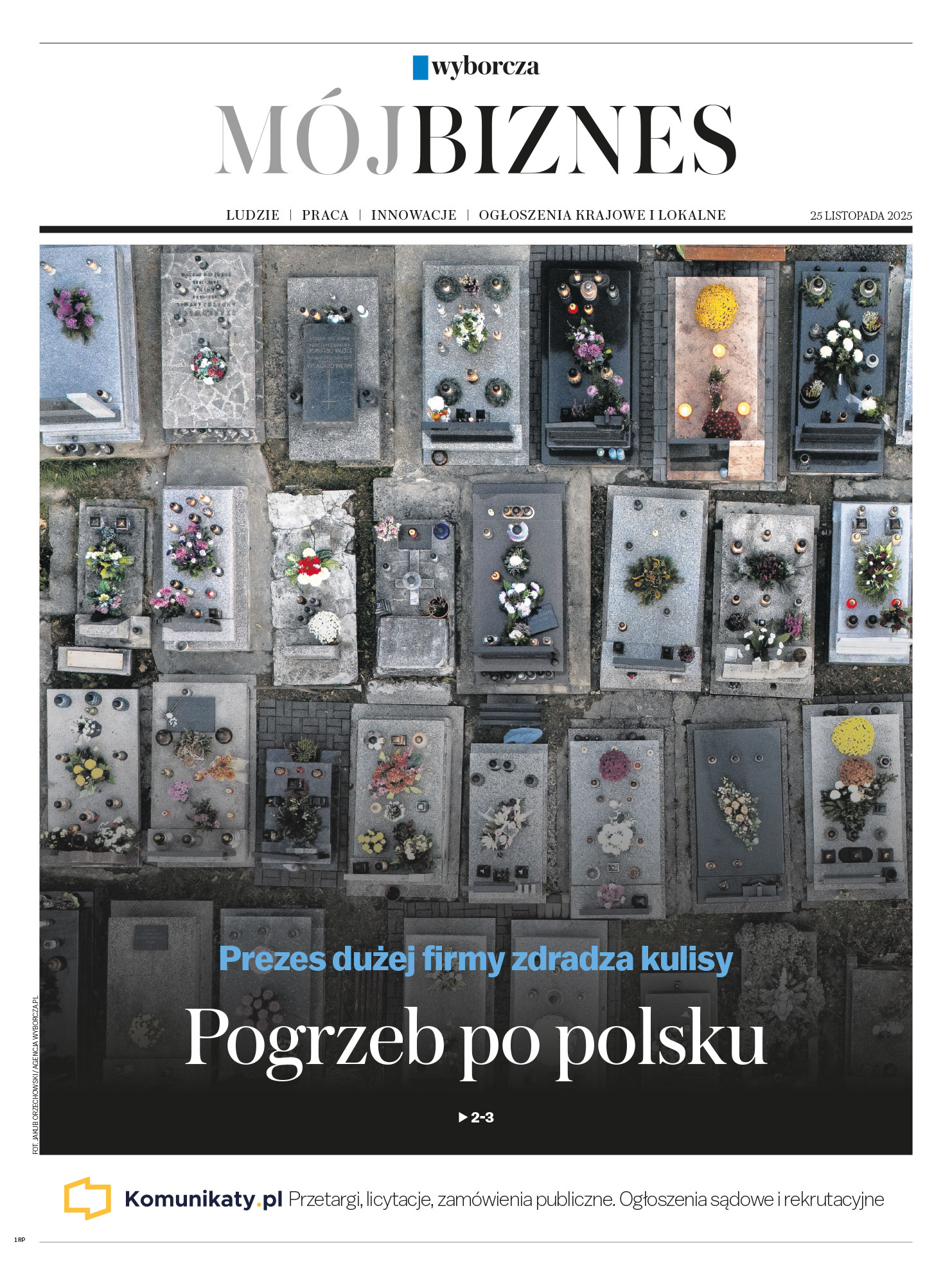 Mój Biznes, w każdy wtorek w Gazecie Wyborczej - Wyróżniony obraz