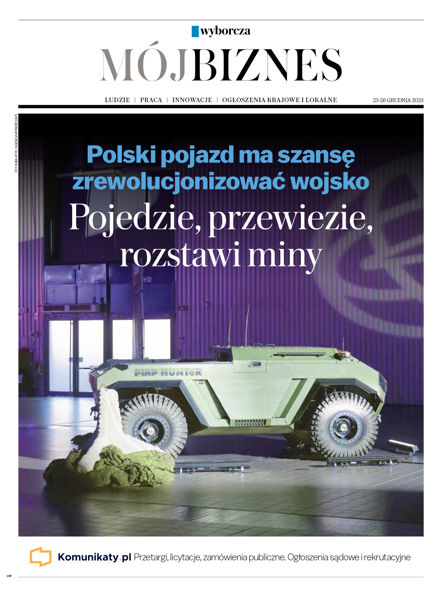 Mój Biznes, w każdy wtorek w Gazecie Wyborczej - Wyróżniony obraz