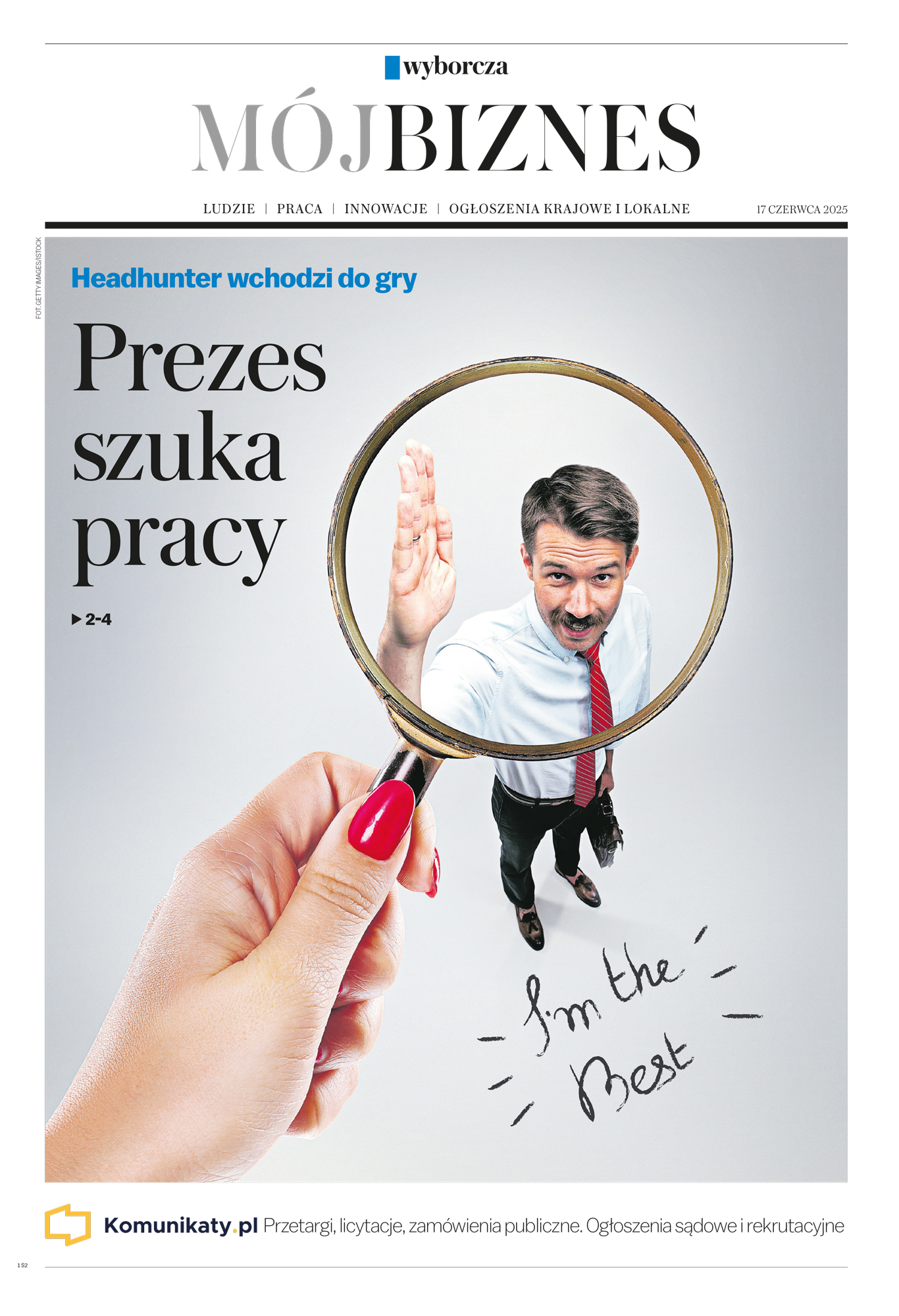 Mój Biznes, w każdy wtorek w Gazecie Wyborczej - Wyróżniony obraz