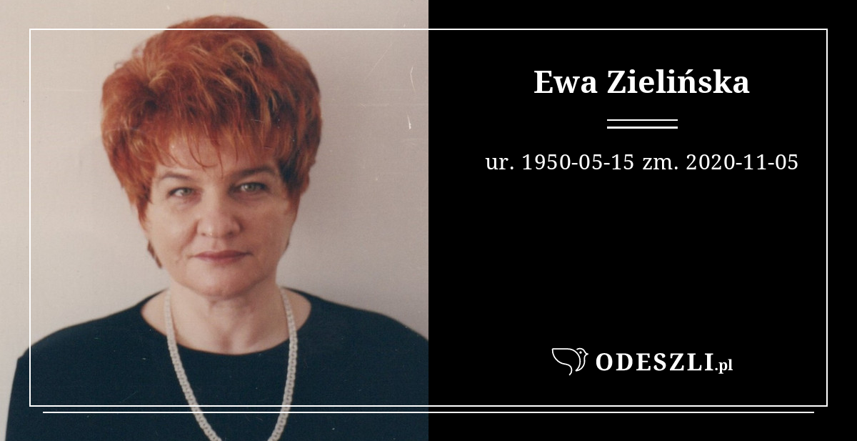 Ewa Zielińska Miejsca Pamięci Odeszlipl 5250